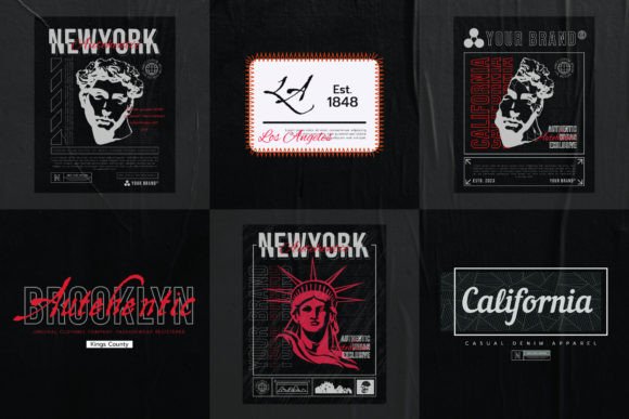 Abstract Streetwear: A Bold Typeface for Modern Brands