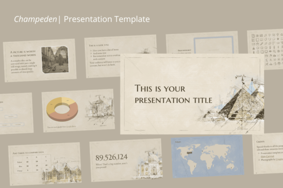 Champeden: A Modern Template for School & Business Presentations