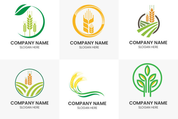 Crafting Authentic Farm-to-Table Branding with Wheat Design Elements