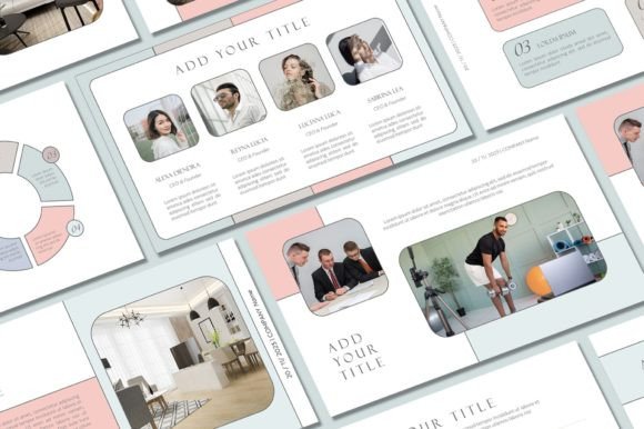 Designing Calm and Clarity with a Pastel Powerpoint Template