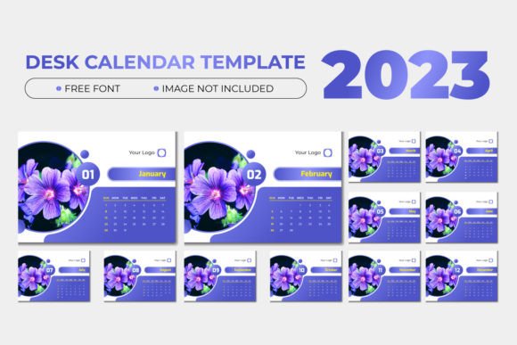 Designing Your Year: The Allure of the 2023 Cute Purple Calendar