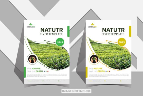 Embrace Organic Elegance with Nature Flyer Template