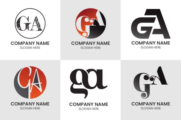 G a Initial Letter Logo Design Vector: A Modern Alphabet Symbol
