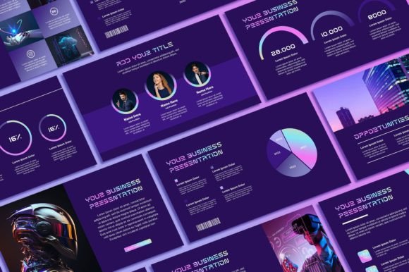 Galactic Edge: Unlocking Professional Design with a Modern Template
