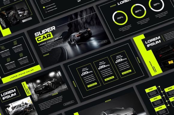 Modern Black Powerpoint Template: Crafting Professional Presentations