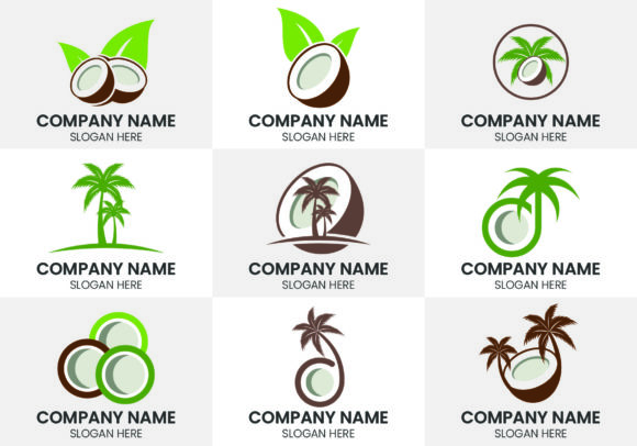 Nature Product Coconut Oil: A Coconut Logo for Organic Brands