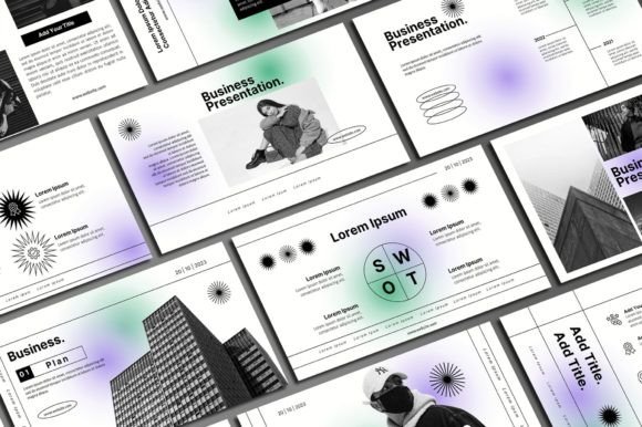 Revive the '80s: A Deep Dive into the Retro Gradient Powerpoint Template