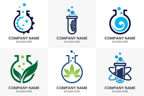 Unlocking Visual Cohesion: The Vector Lab Logo Design Set
