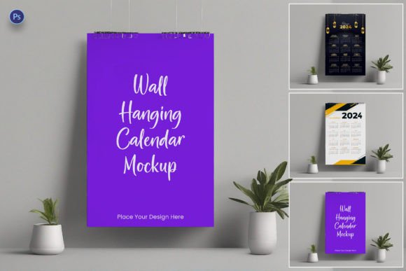 Wall Hanging Calendar Mockup: A Designer's Guide to Realistic Previews