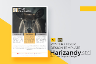 Wild Campaign Flyer Design: A Minimalist Template for Impact